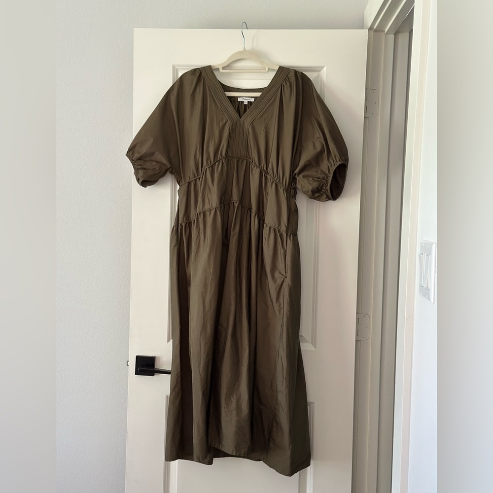 Madewell Olive Green Women's Dress